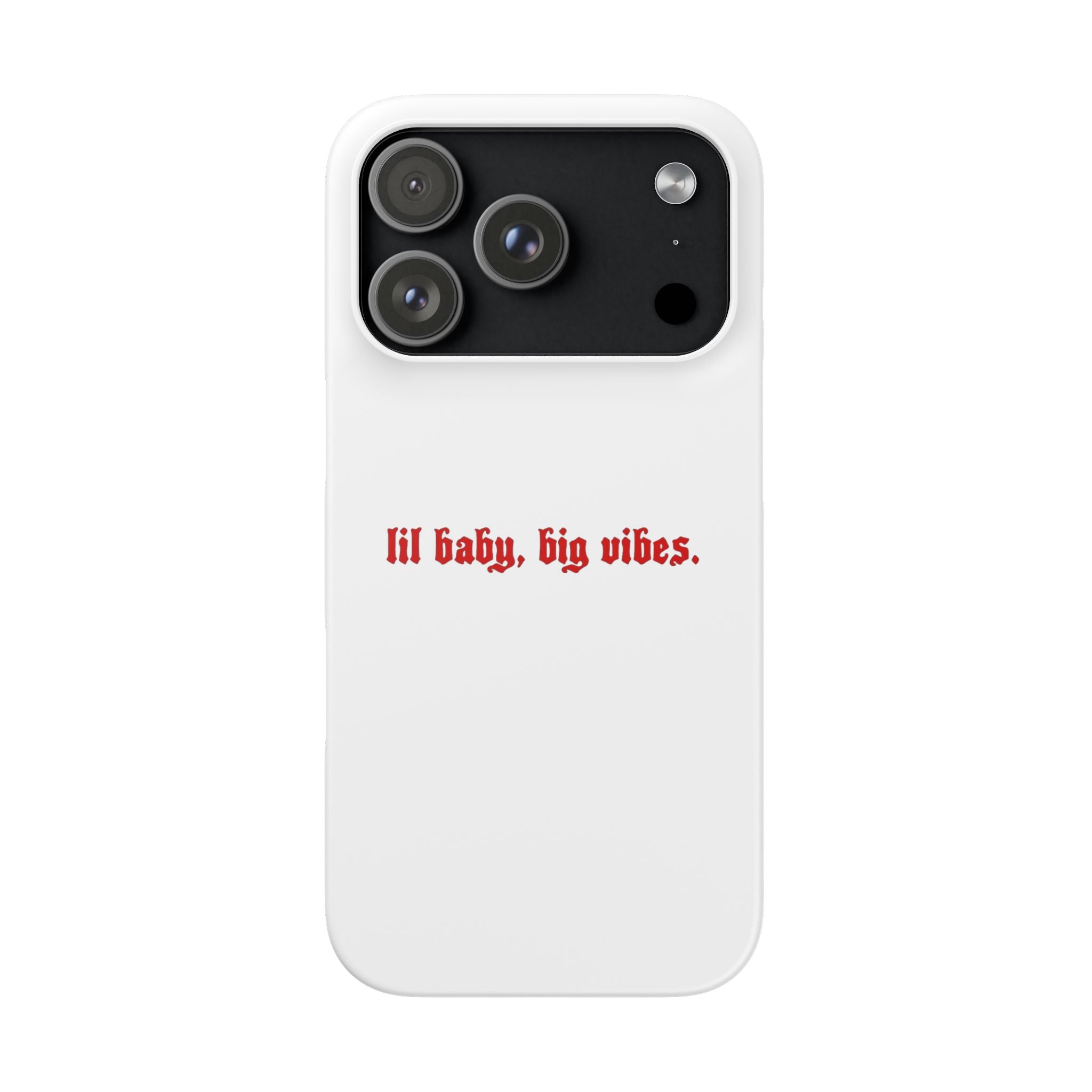 lil baby, big vibes - phone case