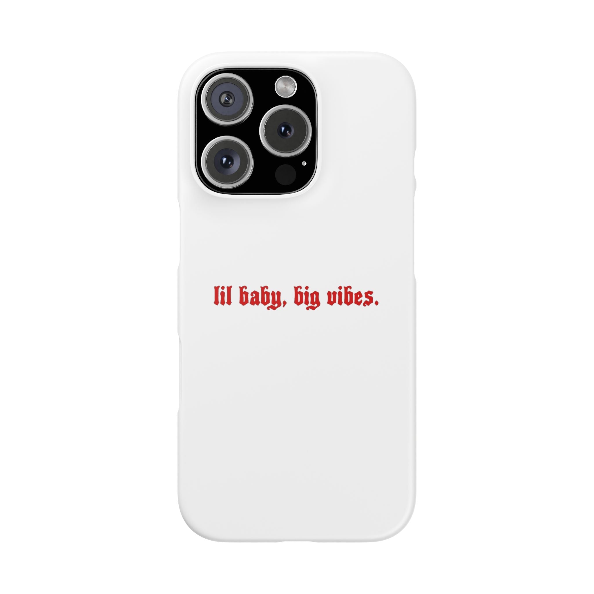 lil baby, big vibes - phone case