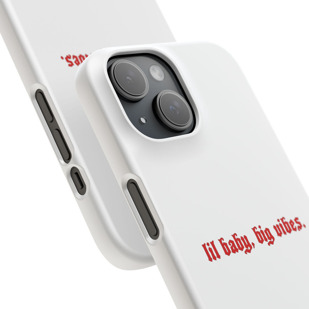 lil baby, big vibes - phone case
