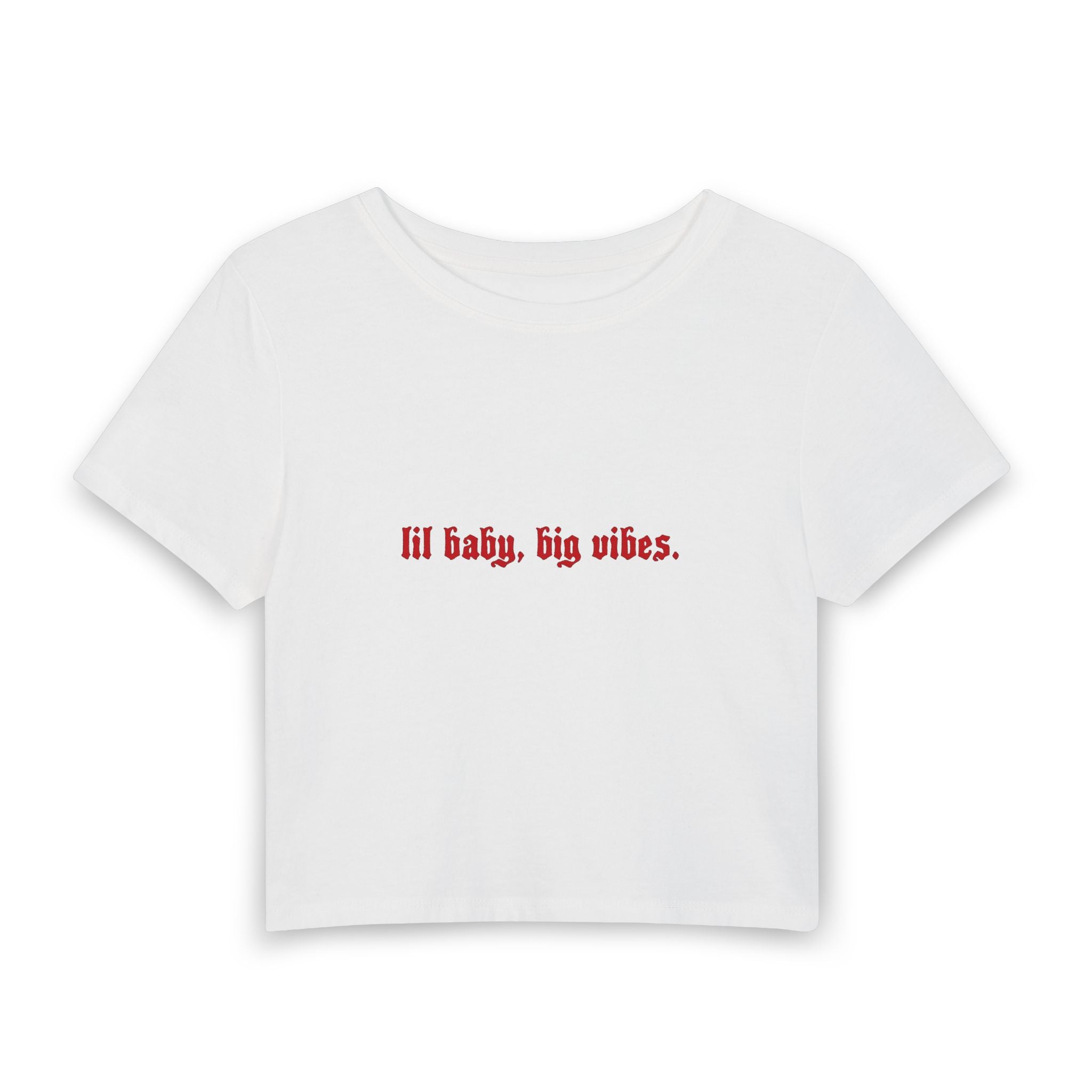 lil baby, big vibes - cropped tee