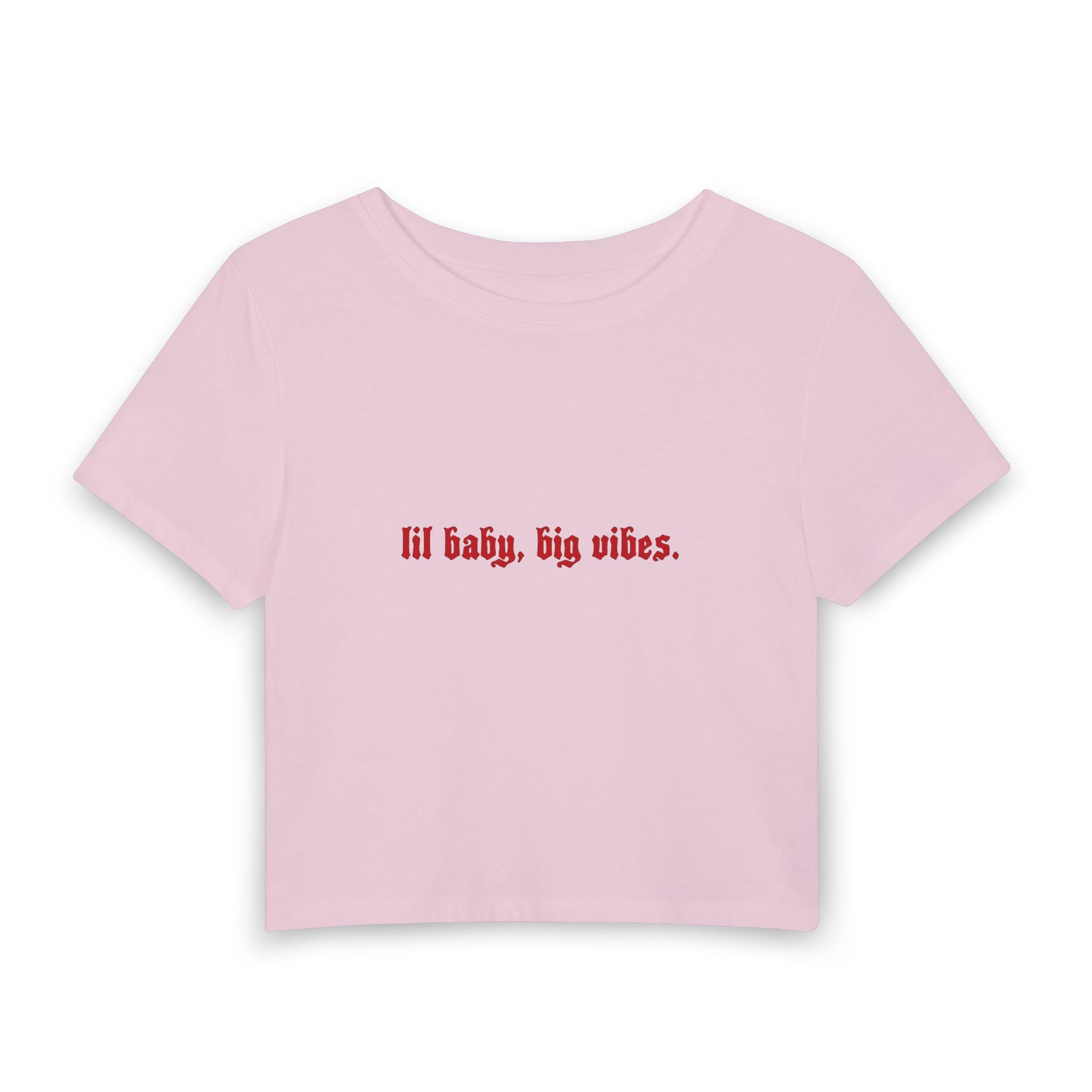 lil baby, big vibes - cropped tee
